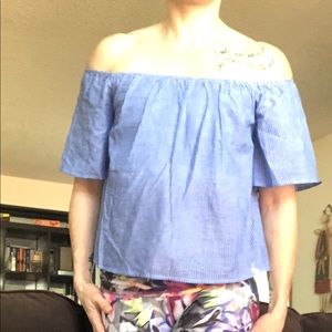 NWOT Express striped summer top!